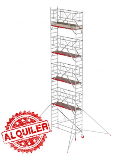 TORRE ANDAMIO ALUMINIO 10,20 X 0,75 X 1,35 (RS41) ALTREX