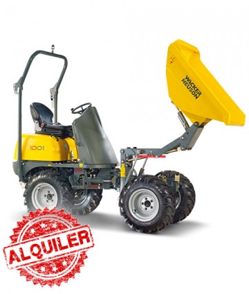WACKER NEUSON DUMPER 4X4 ARTICULADO ELEVABLE 1000K