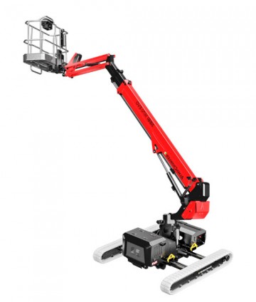ALMAC JIBBI 1670EVO PLATAFORMA TELESCOPICA SOBRE ORUGA ALTURA DE TRABAJO 16 MTS