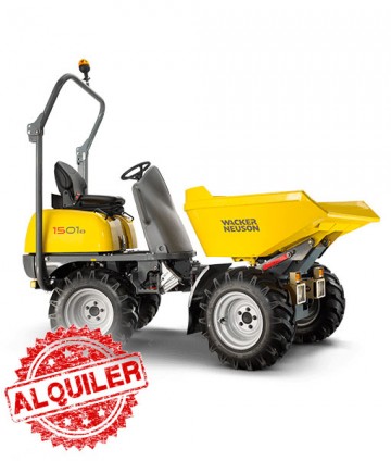 WACKER NEUSON DUMPER 1501 4X4 ARTICULADO ELEVABLE 1500K