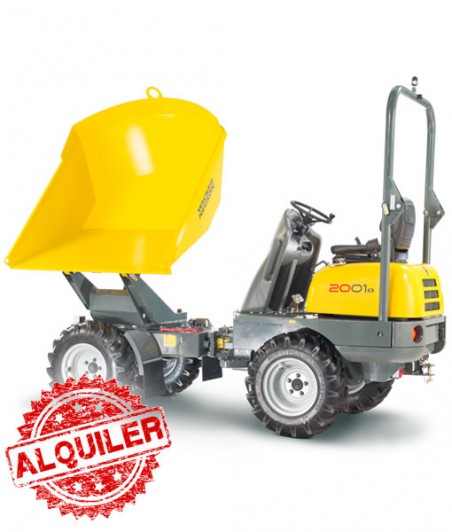 WACKER NEUSON DUMPER 2001 4X4 ARTICULADO GIRATORIO 2000 Kg