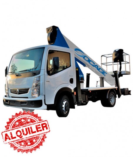 SOCAGE T318 CABINA ELEVABLE 18 m, SOBRE CAMIÓN 3500 kg