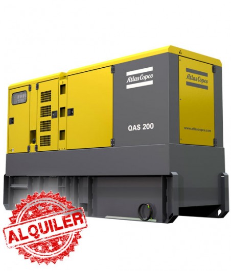 ATLAS COPCO GRUPO ELECTRÓGENO QAS-200 KW