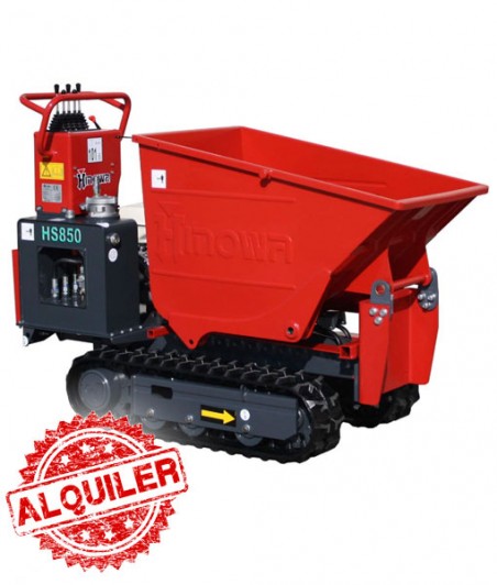 HINOWA MINI DUMPER ORUGA DIESEL HS850 850 Kg