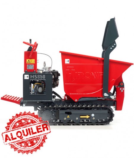 HINOWA MINI DUMPER ORUGA DIESEL AUTOCARGA ELEVABLE HP850A 850 Kg