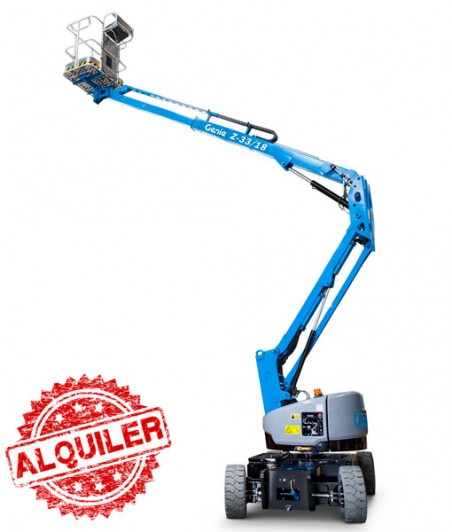GENIE PLATAFORMA ELÉCTRICA ARTICULADA Z33/18 12M