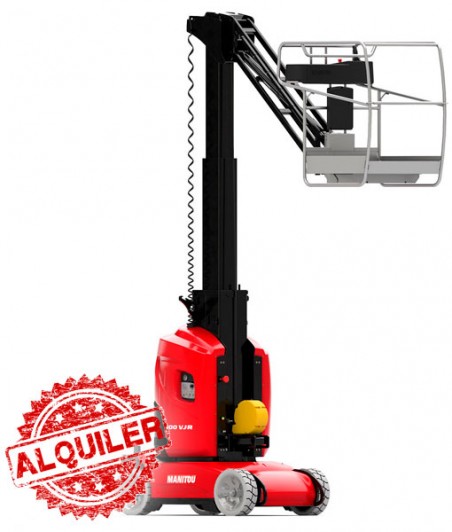 MANITOU PLATAFORMA TELESCÓPICA ELÉCTRICA 100 VJRE 10M