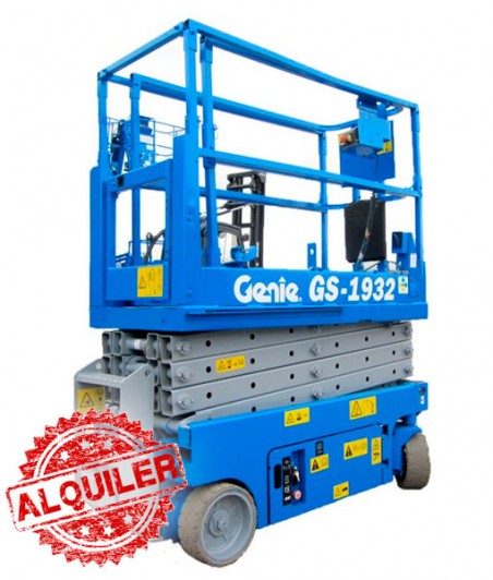 GENIE PLATAFORMA TIJERA ELÉCTRICA GS1932 8M