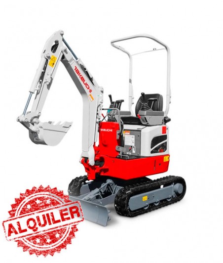 TAKEUCHI MINI EXCAVADORA TB-210 CABINA HASTA 1100 Kg