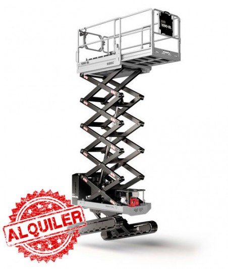 ALMAC PLATAFORMA TIJERA / ORUGA BIBI 1090-BL EVO 10M