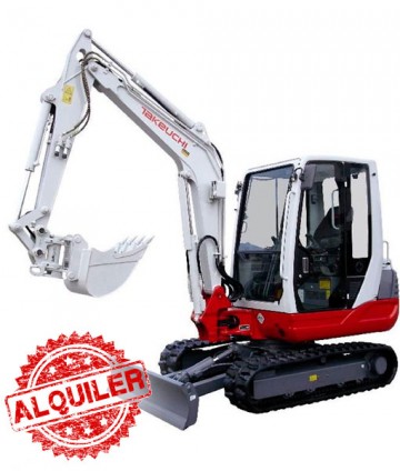 TAKEUCHI MINI EXCAVADORA TB-228 CANOPY 2770K