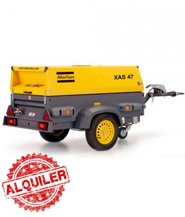ATLAS COPCO XAS-47 COMPRESOR DIESEL 2800 l