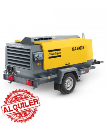 ATLAS COPCO XAS-186 COMPRESOR DIESEL 11000 l
