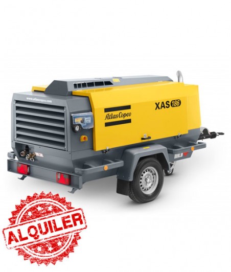 ATLAS COPCO XAS-186 COMPRESOR DIESEL 11000 L